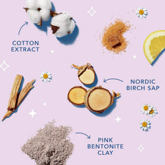 Senteur délicate de rose du masque Phat Glow pour une expérience spa à domicile.