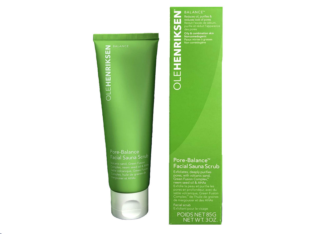 Gommage visage Ole Henriksen Pore-Balance purifiant les pores et régulant le sébum
