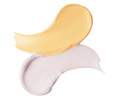 Texture de Crème Yeux Banana Bright sur la peau.
