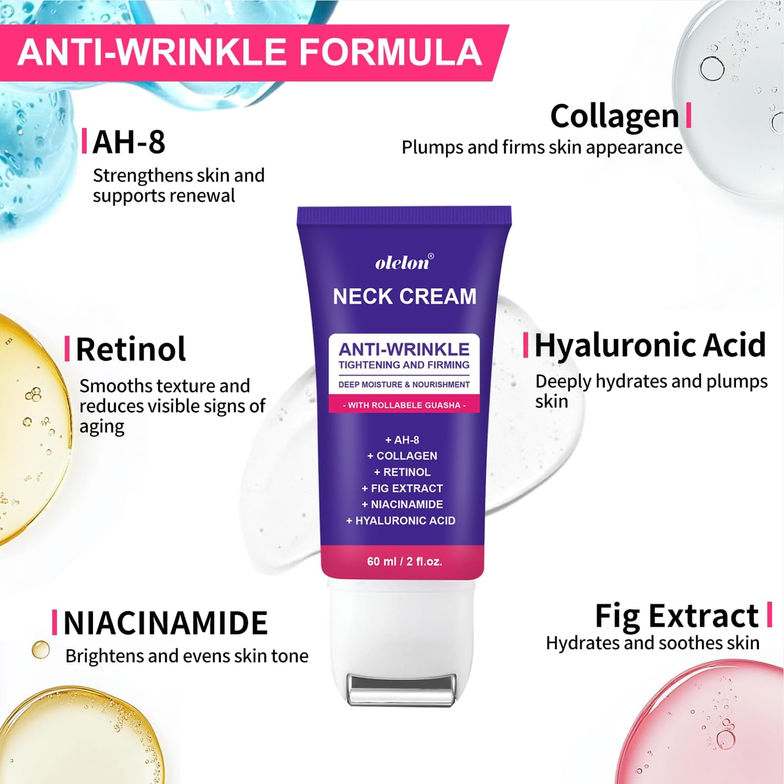 OLELON hydratation-jour: peau hydratée et éclat naturel.