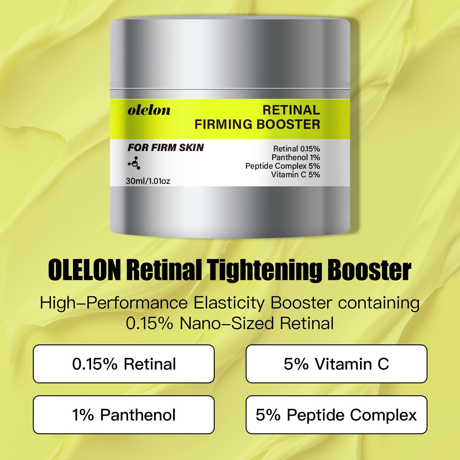 OLELON Retinal Shot – Goutte d’application, dosage précis pour une routine en douceur.