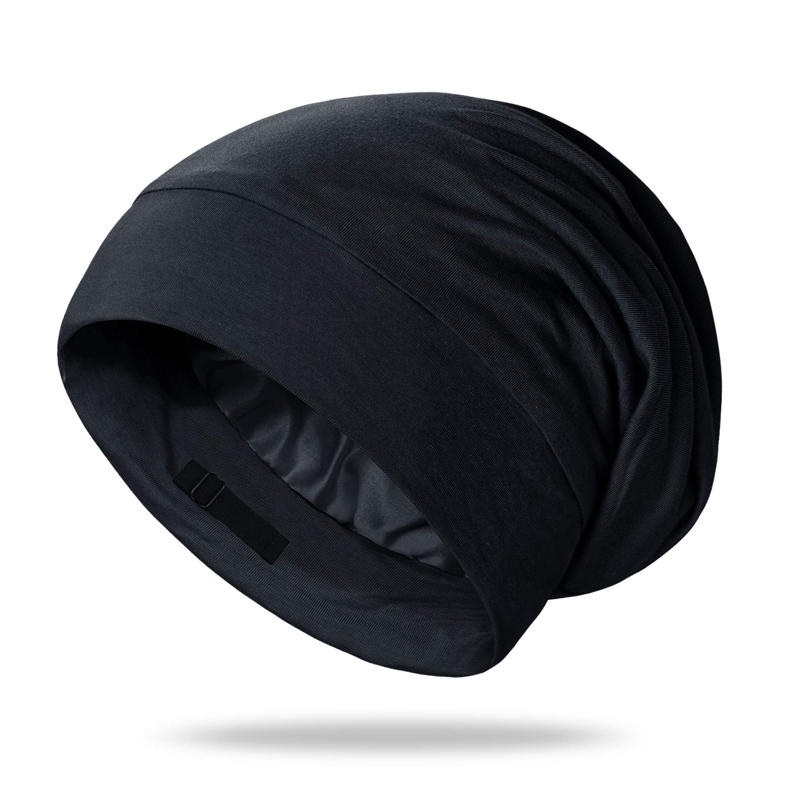 Bonnet OLESILK en soie pour cheveux bouclés, douceur nocturne et protection des boucles.