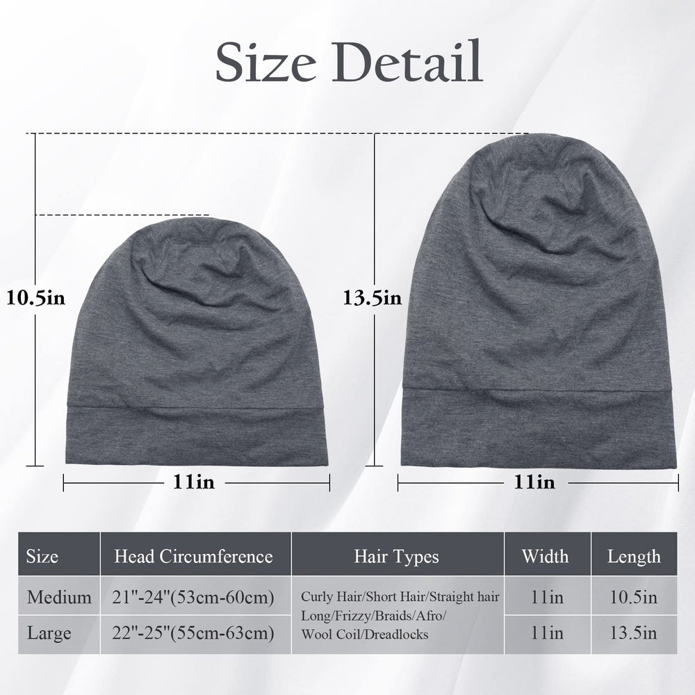 OLESILK bonnet soie Mulberry gris perle, vue dos, coupe ajustable confortable.