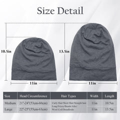 OLESILK bonnet soie Mulberry gris perle, vue dos, coupe ajustable confortable.
