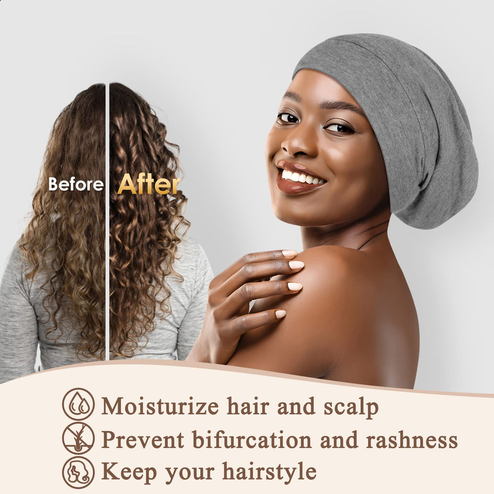 OLESILK bonnet-protection-cheveux-friction réduit les nœuds.