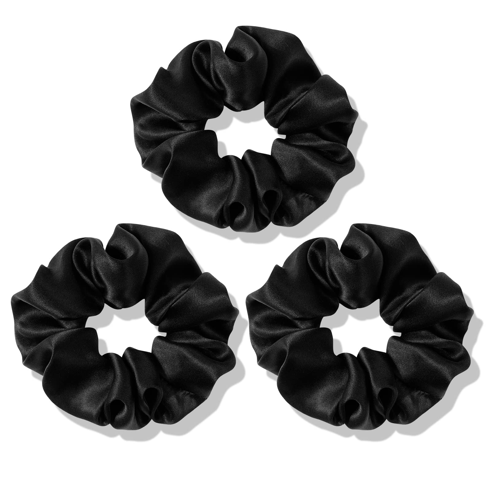 OLESILK scrunchie en soie : texture lisse pour diminuer les frottements et les nœuds