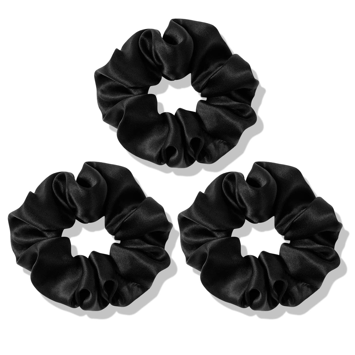OLESILK scrunchie en soie : texture lisse pour diminuer les frottements et les nœuds