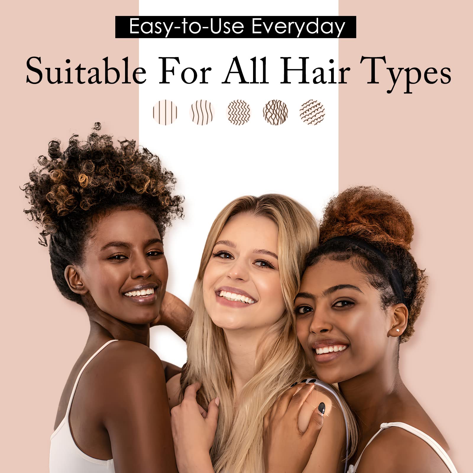 OLESILK serre-cheveux en soie : maintien confortable sans pression