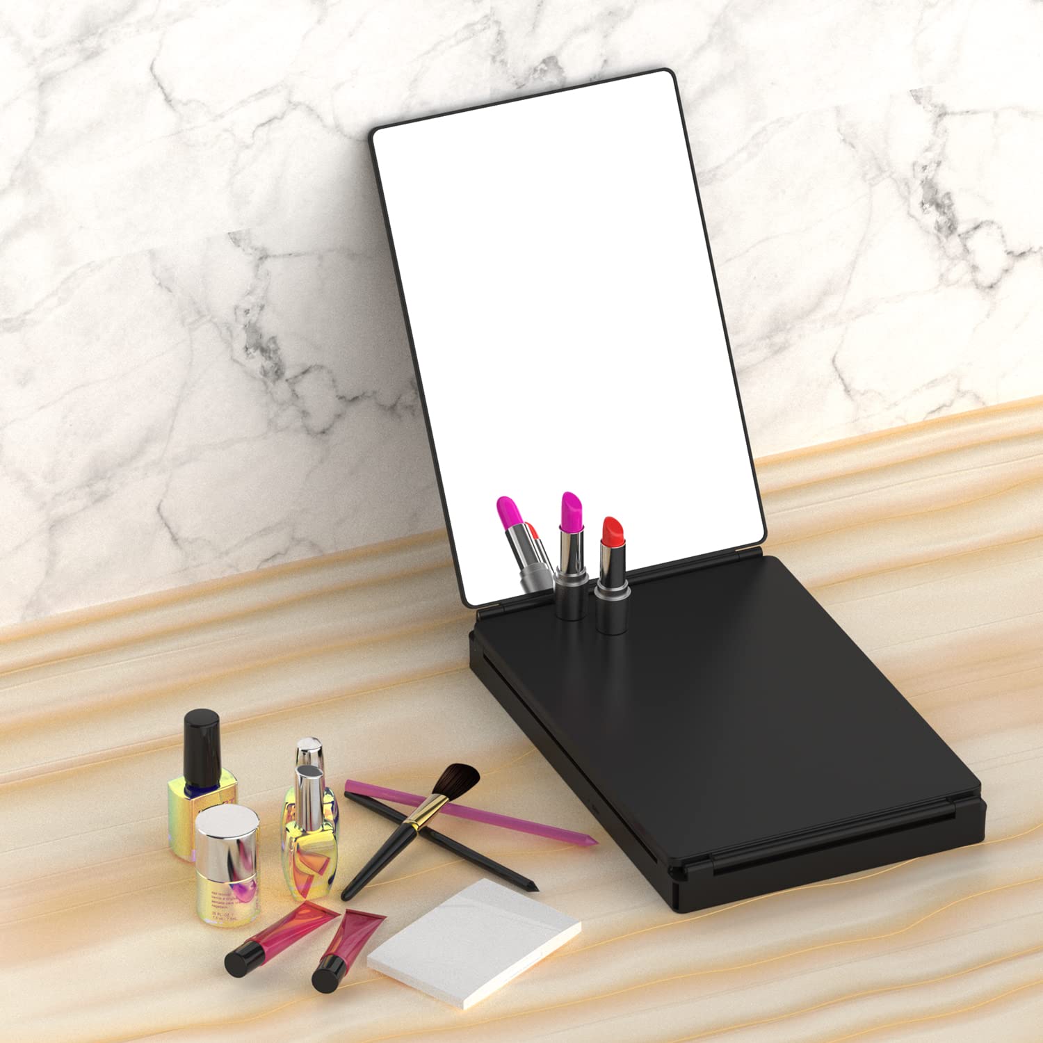 OLIBUY Utilisation polyvalente: coiffage, rasage et maquillage en tout lieu.