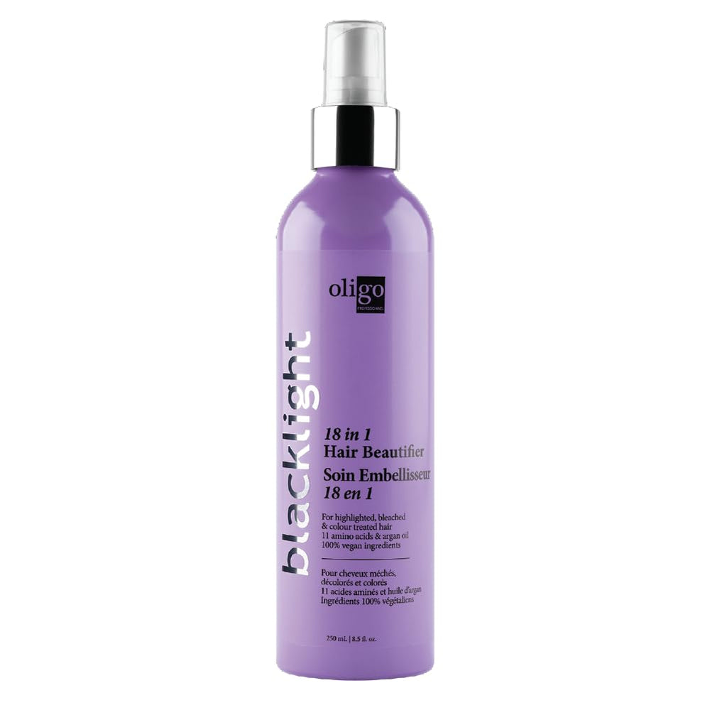Oligo Professionnel Blacklight brume soin cheveux 18 en 1 pour démêlage et hydratation