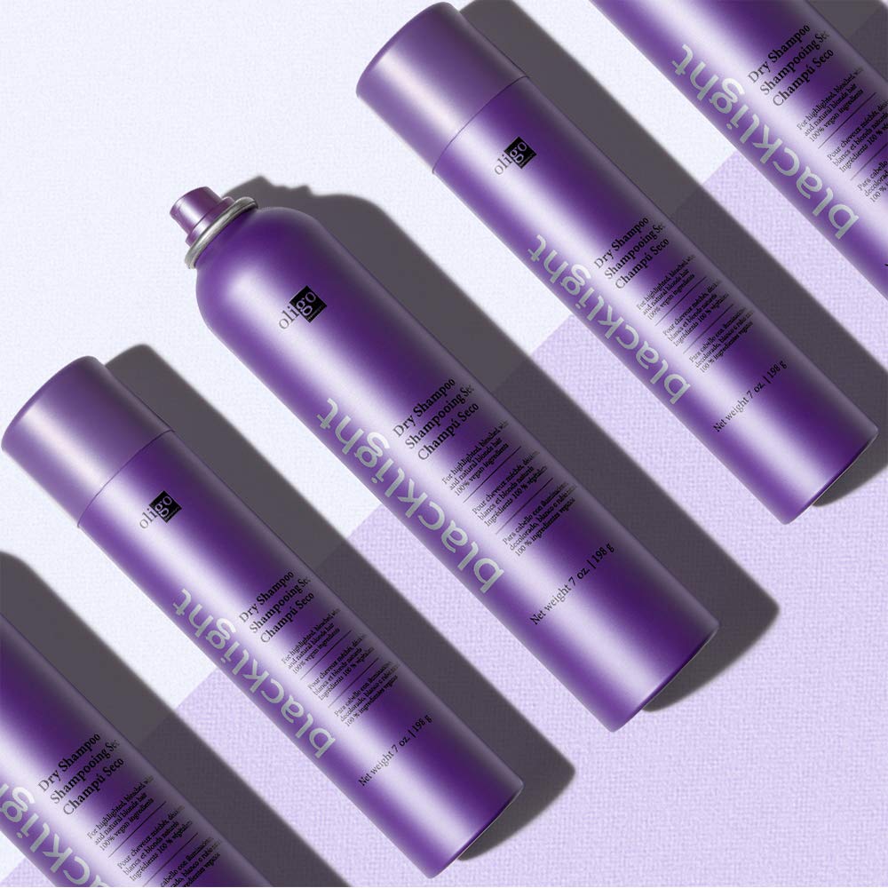 Oligo Professionnel Blacklight Shampoing Sec sans résidu, fini net.