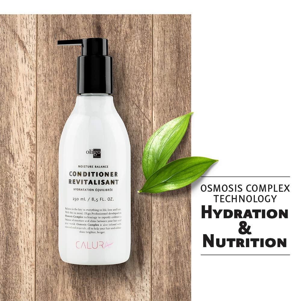 Oligo Calura Conditionneur brillance et hydratation visibles.