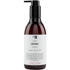 Calura Styling Crème d'Oligo Professionnel, bouteille pompe, contrôle des frisottis et hydratation.
