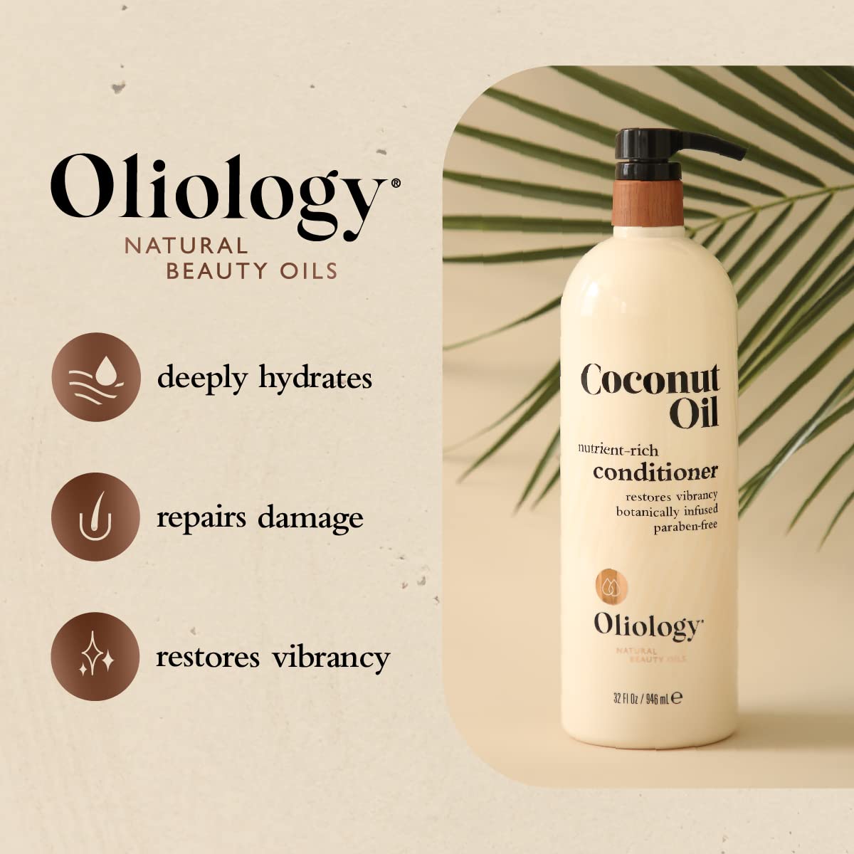 Brillance intense Oliology – après utilisation : cheveux plus lumineux et hydratés.
