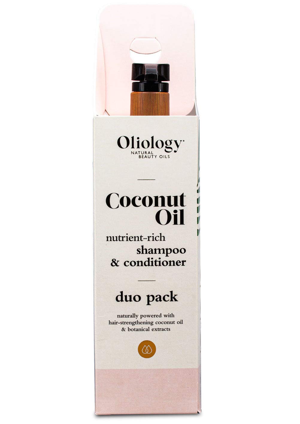 Étiquette Oliology – emballage non testé sur animaux : choix éthique pour ce rituel capillaire.