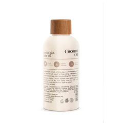 Oliology huile cheveux coco — application fluide pour lisser et hydrater