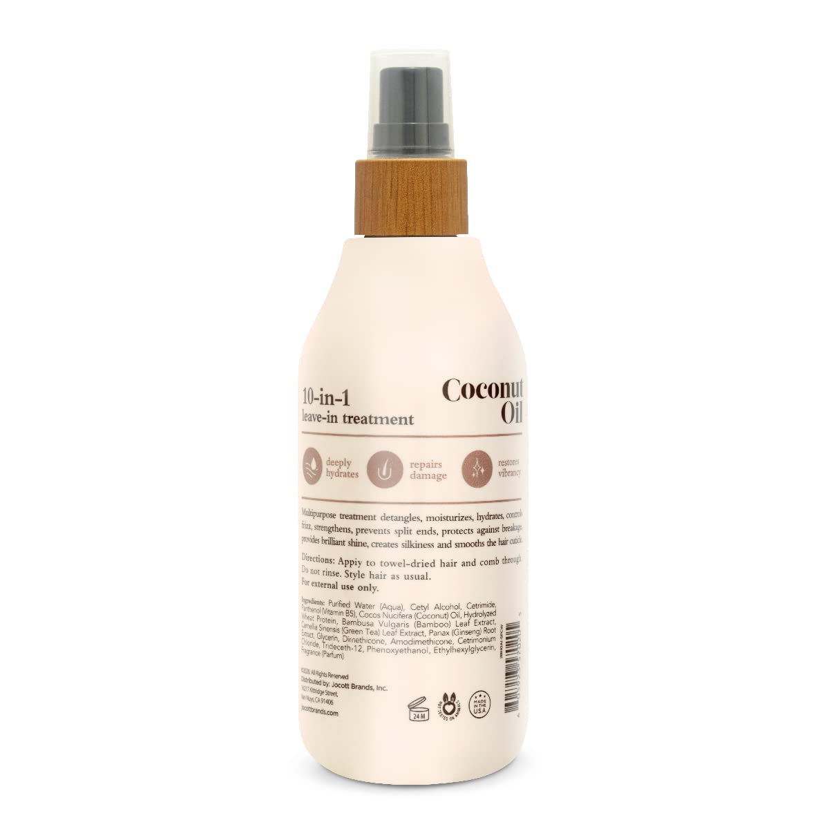 Oliology huile de coco démêlage rapide des cheveux, soin léger et efficace.