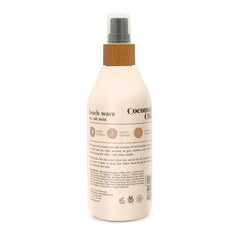 Oliology vagues plage sur cheveux texturés et fini mat naturel