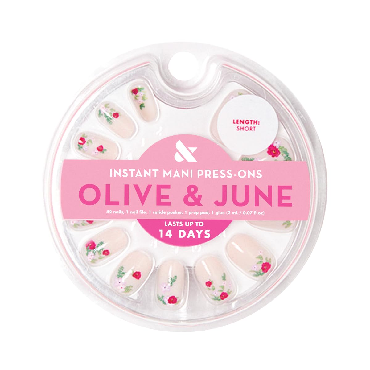 Olive & June Instant Mani, application facile, obtiens une finition uniforme.