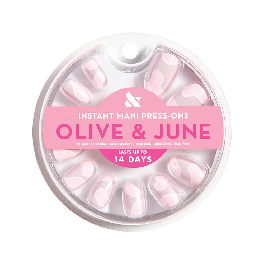 Ongles Olive et June Instant Mani avec 21 tailles pour ajustement personnalisé