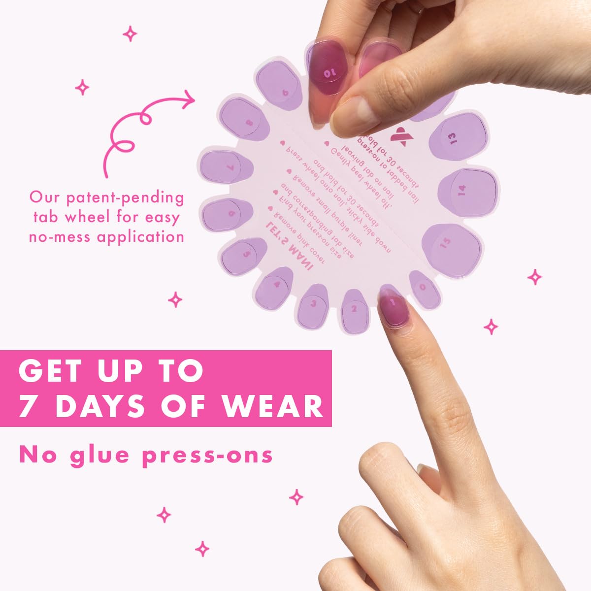 Etapes d’application Olive & June Super Stick Mani, guide pas a pas.