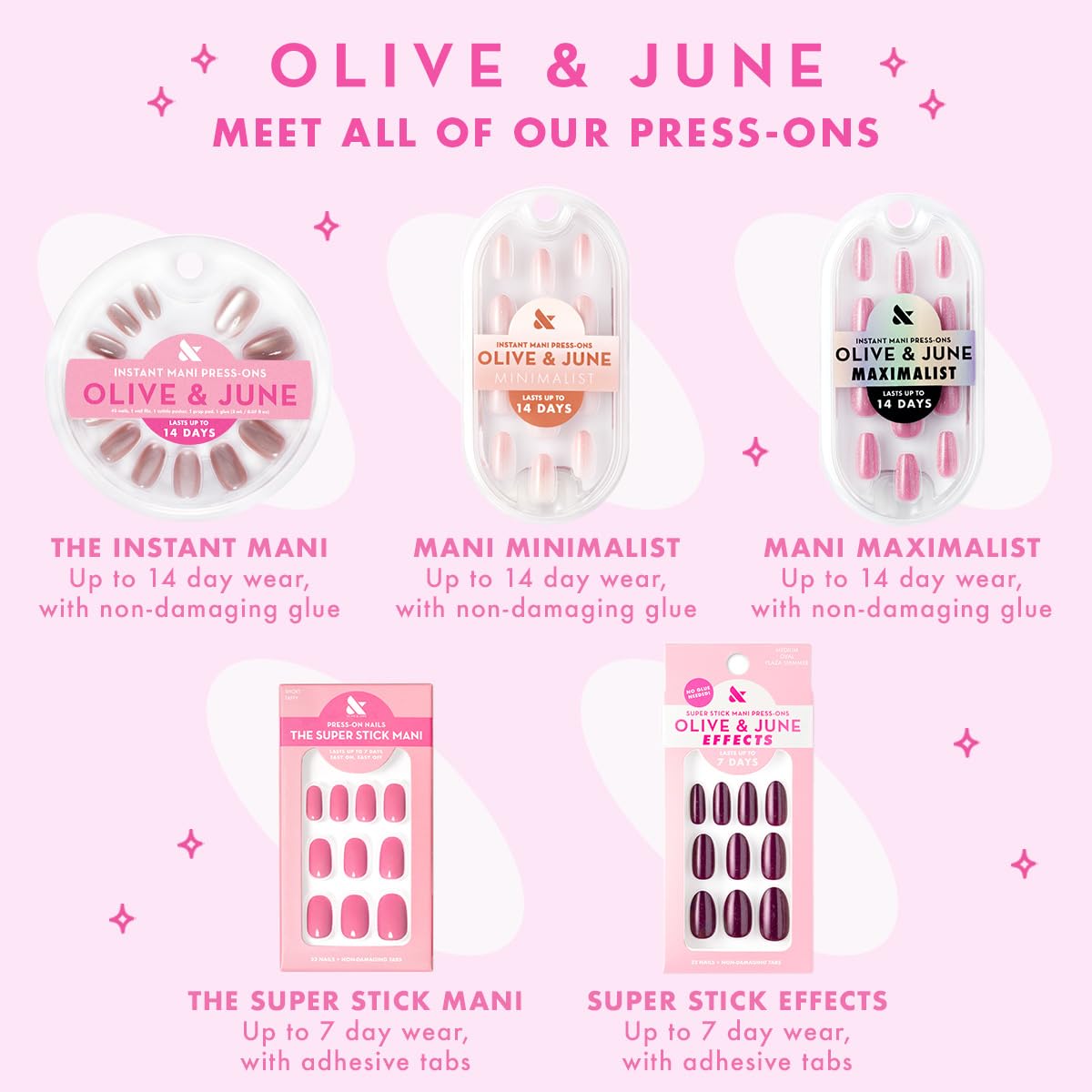 Retrait rapide Olive & June, enlever sans endommager les ongles naturels.