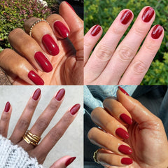 Vernis Olive & June offre un effet gel sans lampe.
