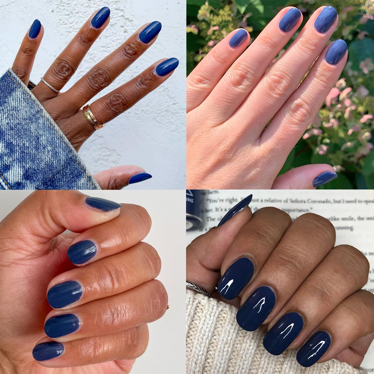 Finition longue tenue et brillante sur les ongles.