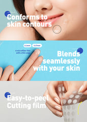 OLIVE YOUNG Care Plus jumbo 14mm patch provides seamless coverage for larger blemishes.
