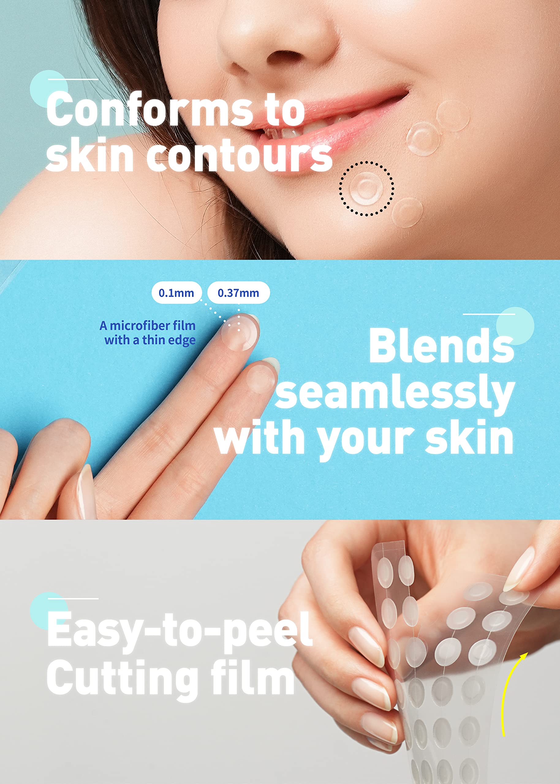 OLIVE YOUNG Care Plus Pansement hydrocolloïde adapté pour usage diurne.