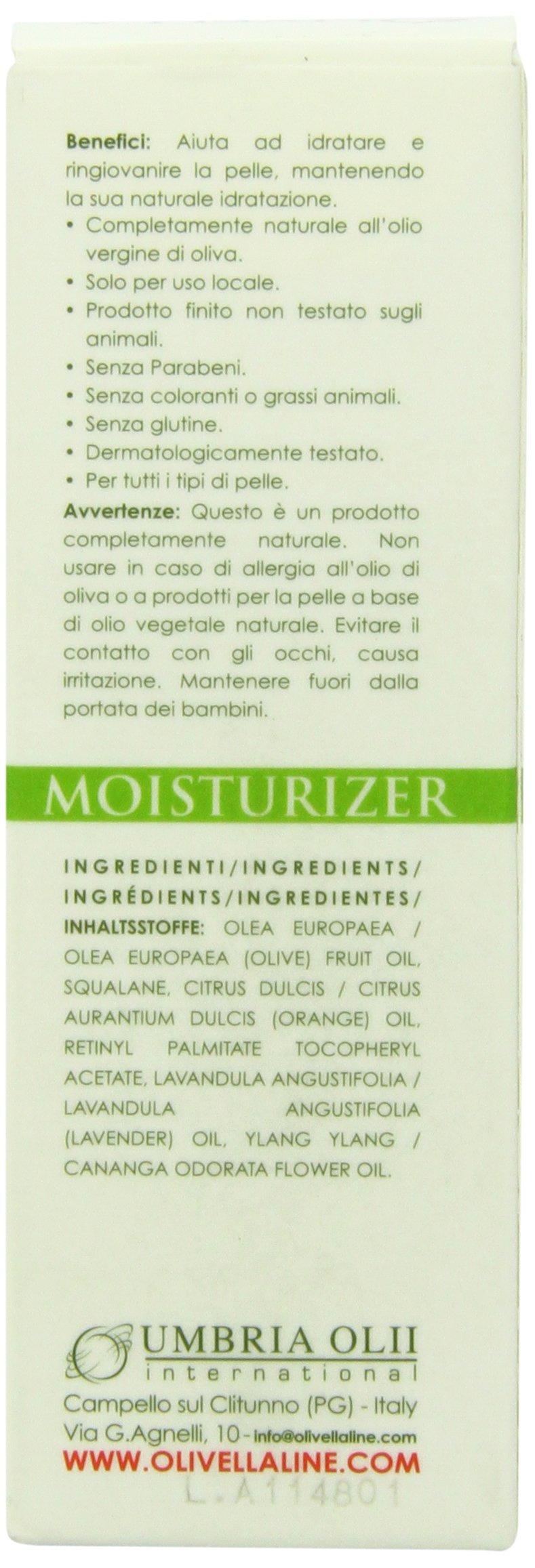 Texture creme veloutee Olivella offre confort et douceur après chaque application.