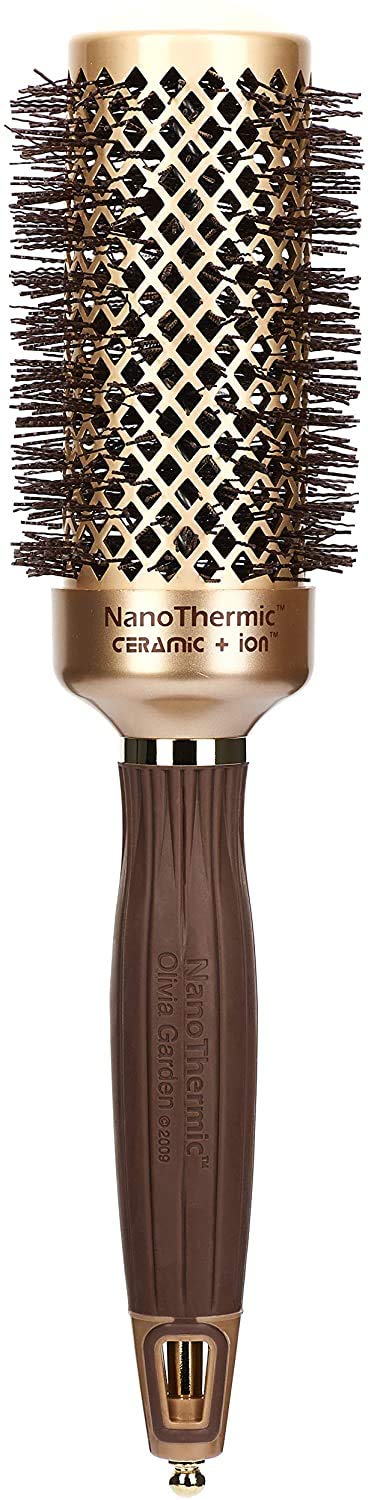 Brosse Olivia Garden NanoThermic NT-44, diamètre 1-3/4 pouce, brushing précis