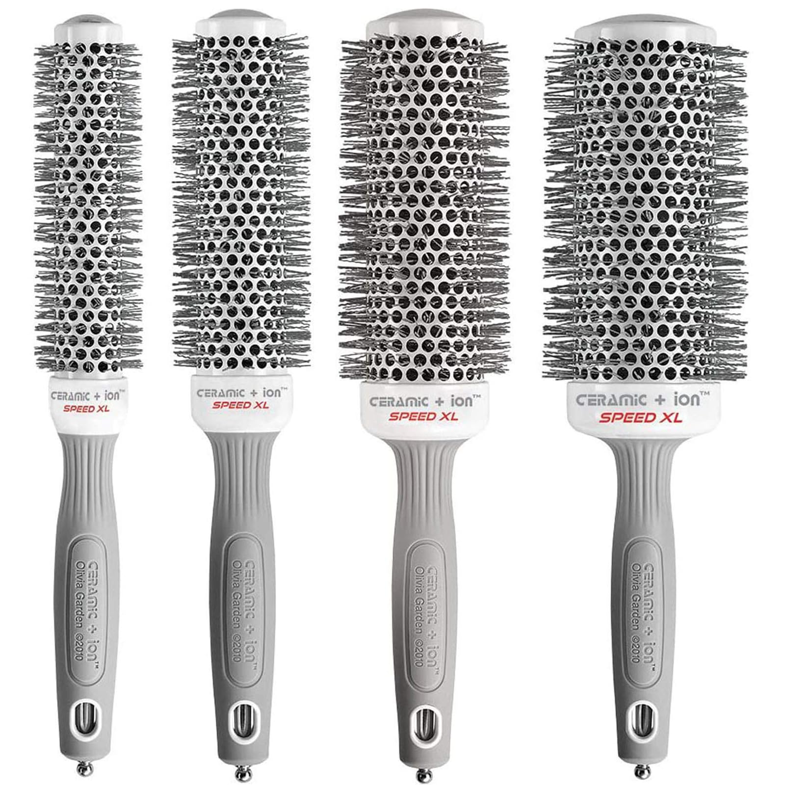Olivia Garden Ceramique Ion Speed XL: barillet thermique qui sèche plus rapidement et épouse les cheveux.