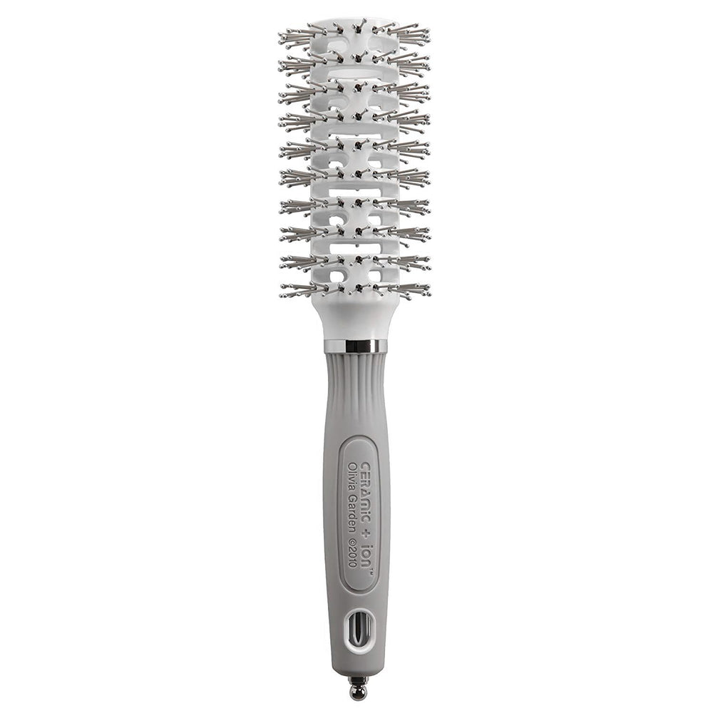 Brosse Olivia Garden CITVPRO-MD avec céramique et ions pour un coiffage rapide et lisse