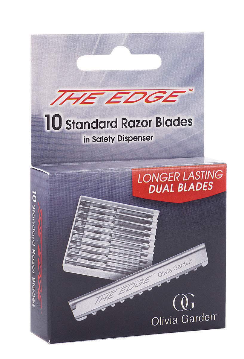 Olivia Garden The Edge : des lames de rechange pour rasoir durable et précis.