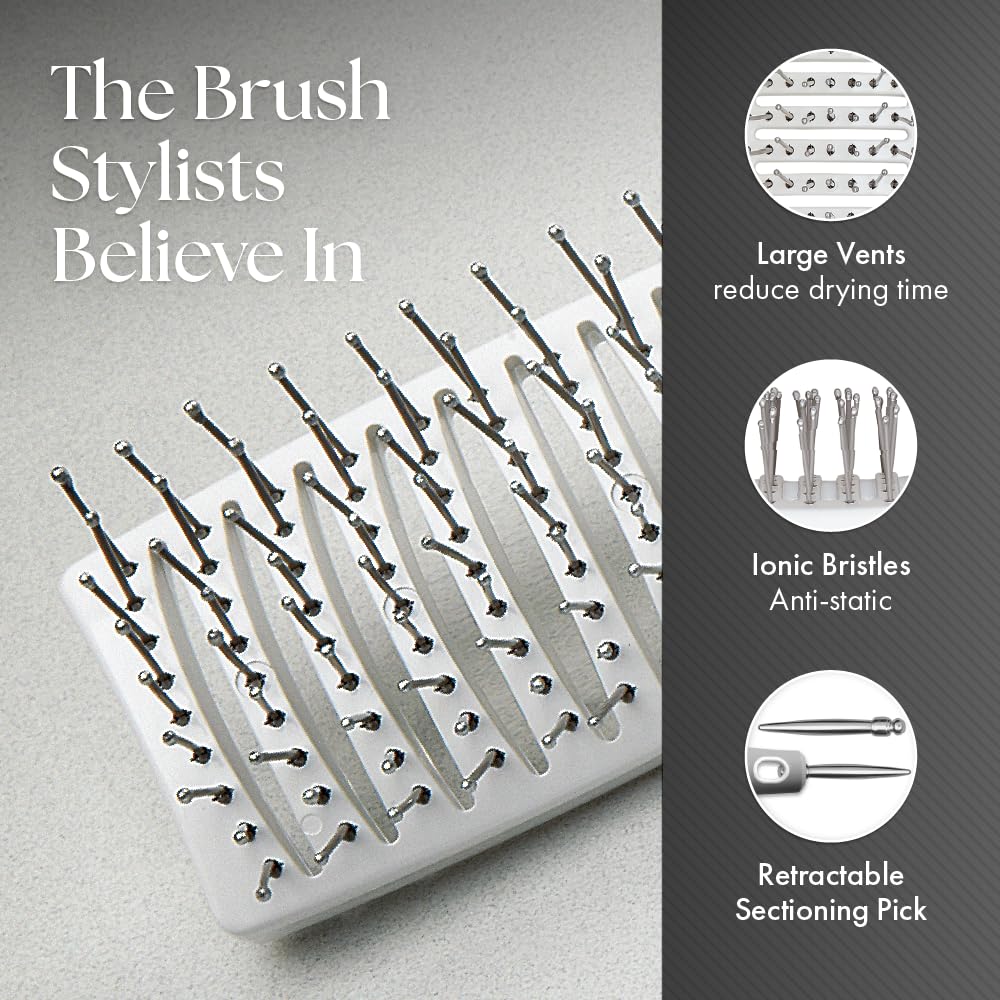 Etui Olivia Garden inclus pour ranger et transporter la brosse.