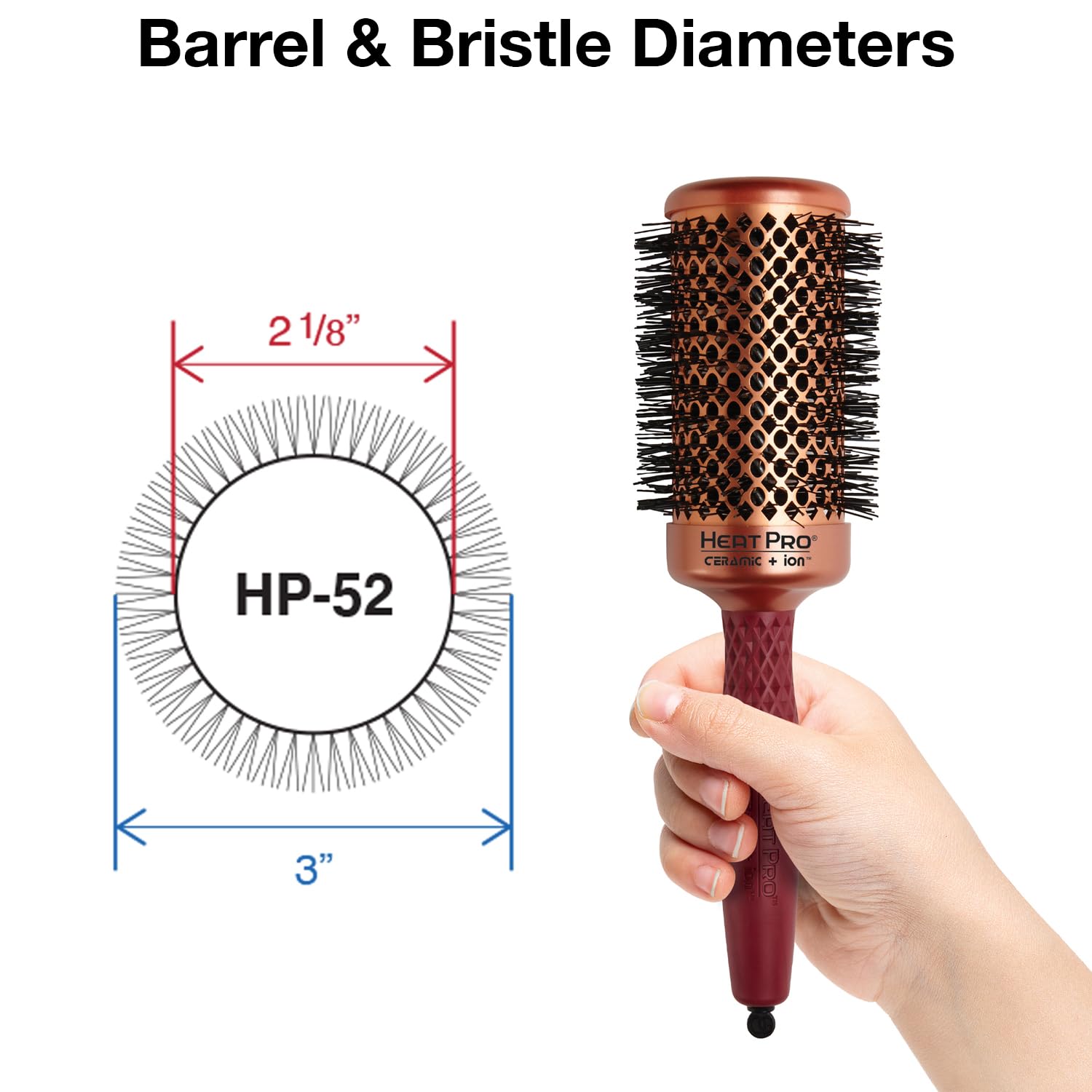 Barillet en céramique HeatPro pour chaleur homogène et rapide