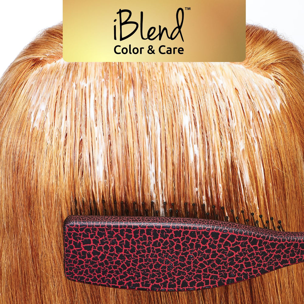 Olivia Garden iBlend brosse douce et flexible, confort pour cuir chevelu.
