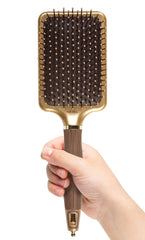 Brosse Olivia Garden NT-PDL Paddle - tourmaline et céramique pour brillance.