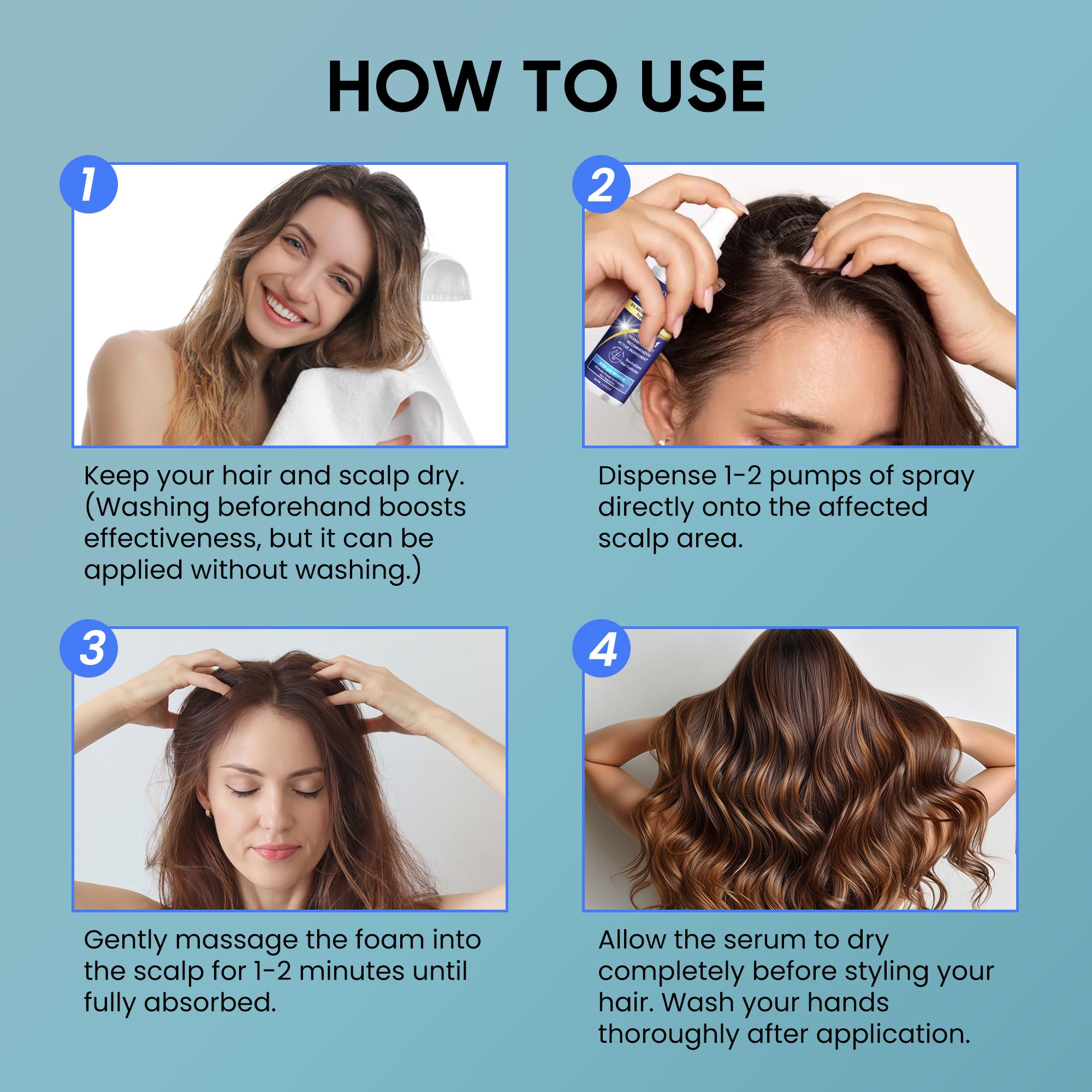 OLIVITA adapté à tous les types de cheveux.