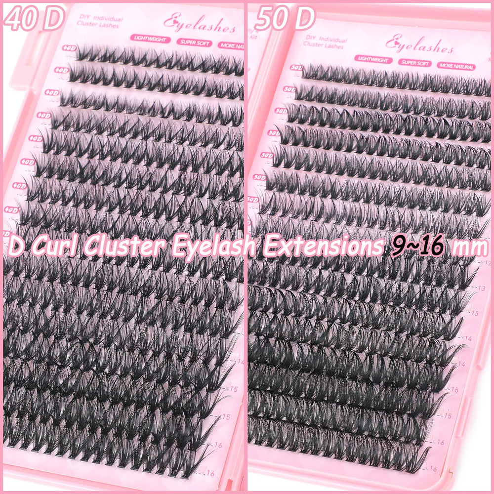 Bande fine Ollavo Lash Clusters assure confort lors de l’application.