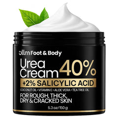 OLLM Urea 40 pieds: application douce et hydratante