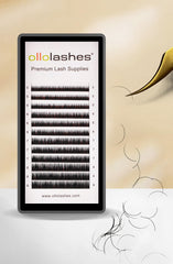 OLLOLASHES étagère-extension cils J-07 5-8mm, précision et facilité d'application.