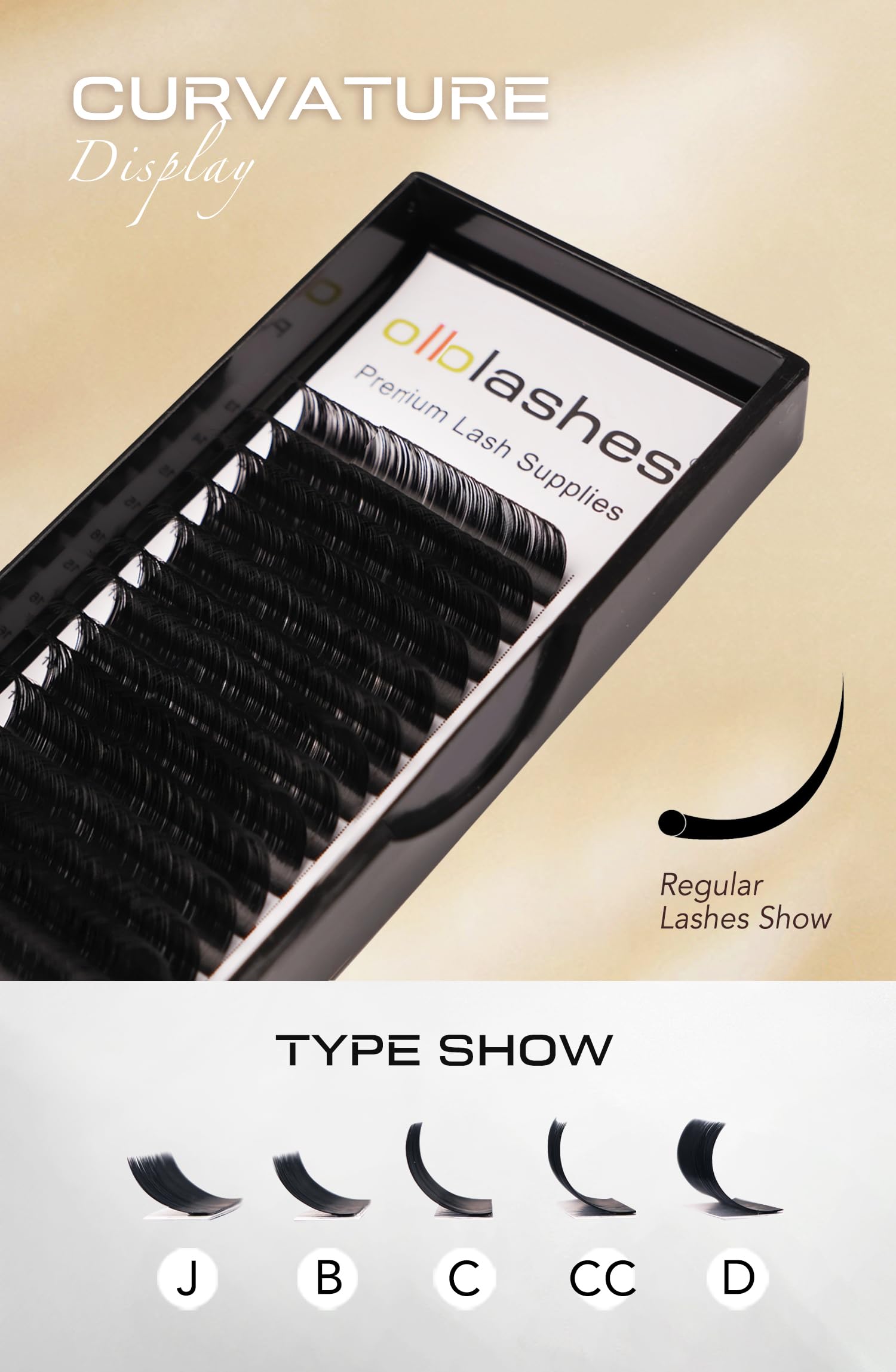 OLLOLASHES racine sans résidu, effet net et propre après pose.
