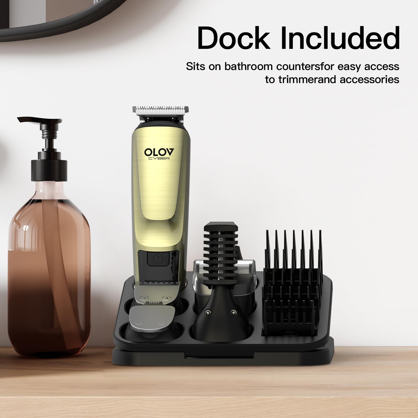 Design ergonomique OLOV CYBER pour une prise en main confortable