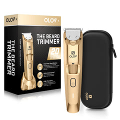 Trimmer barbe OLOV X avec molette précision pour longueurs personnalisées