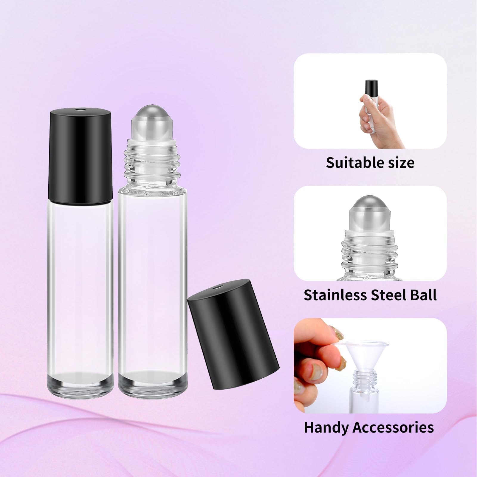 Bouteilles roller Olutacot 10 ml format voyage, pratique et discret.