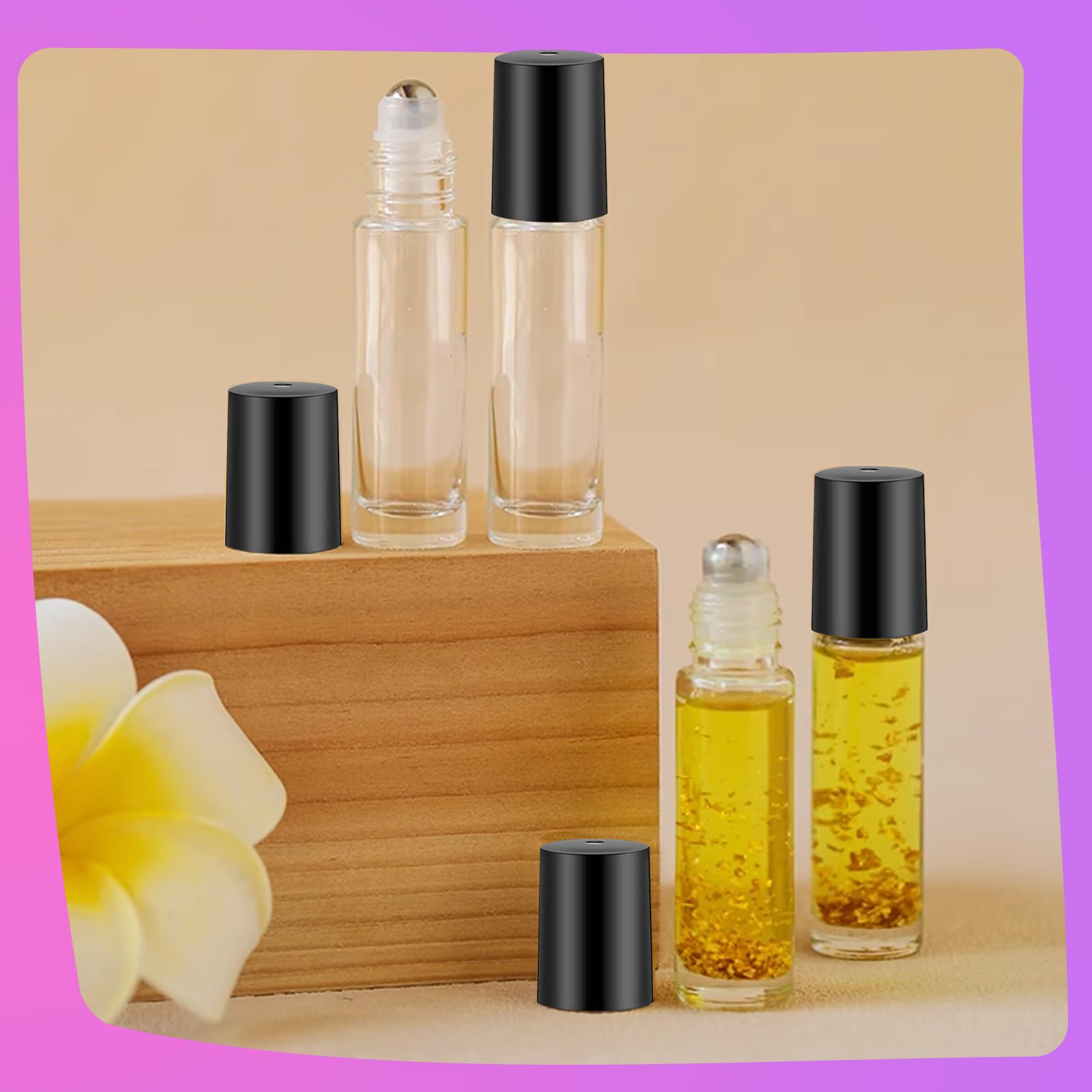Étiquettes Olutacot et accessoires pour organiser vos flacons.