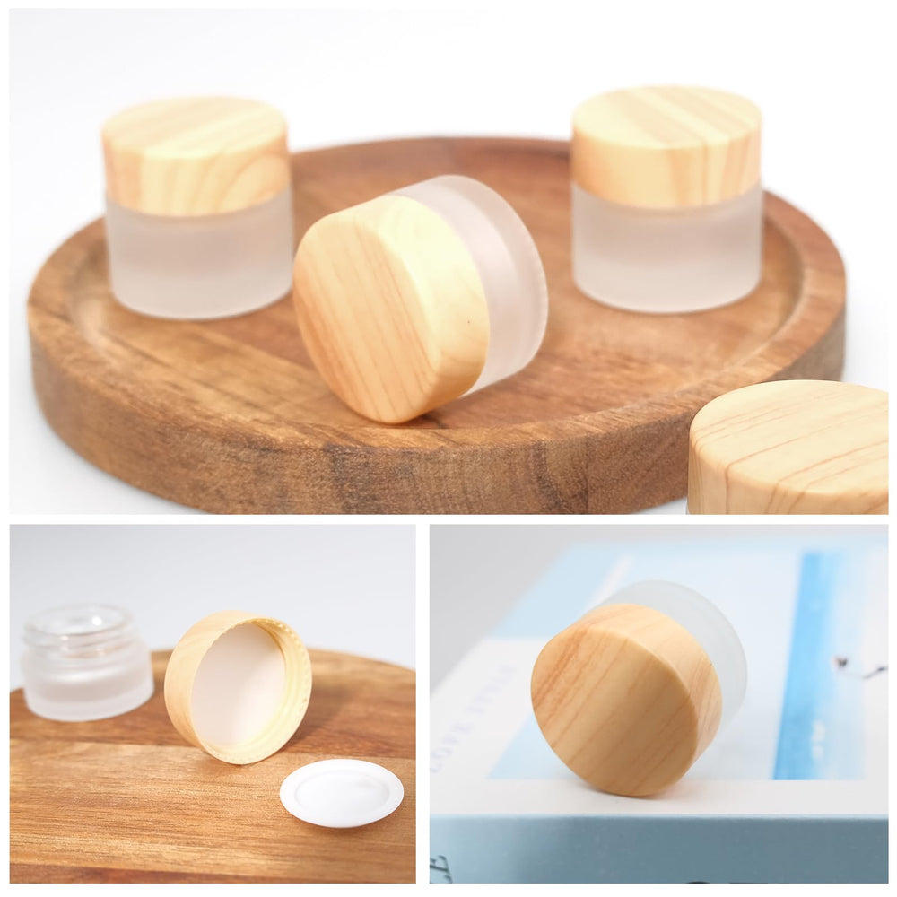 Stockage polyvalent pour crème, lotions, échantillons et préparations maison.