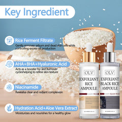 OLV Formule hydratante avec acide hyaluronique et niacinamide pour hydratation et éclat.